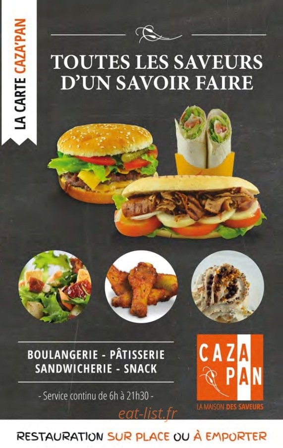 Caza'Pan — carte page 1