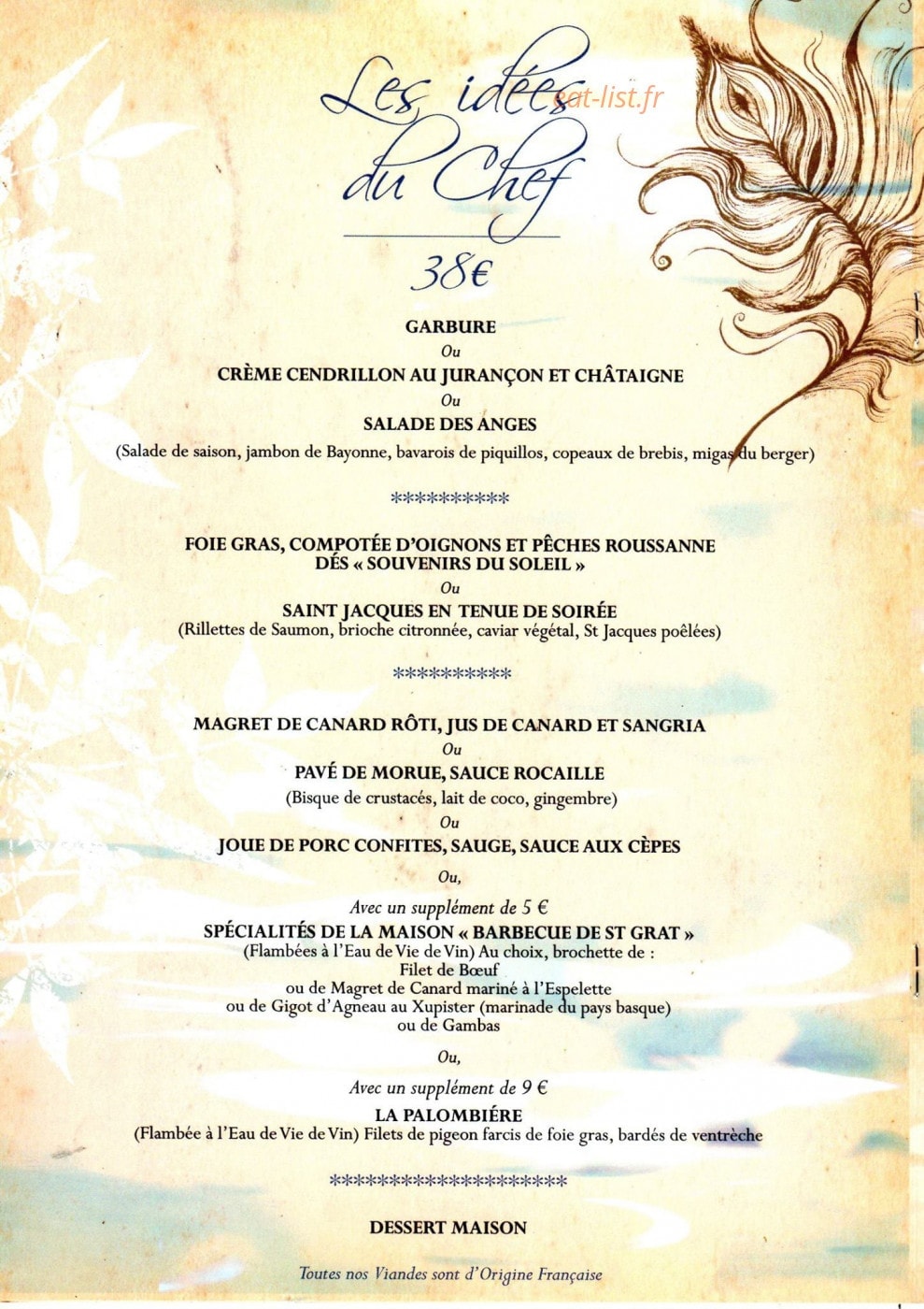La part des anges — carte page 5