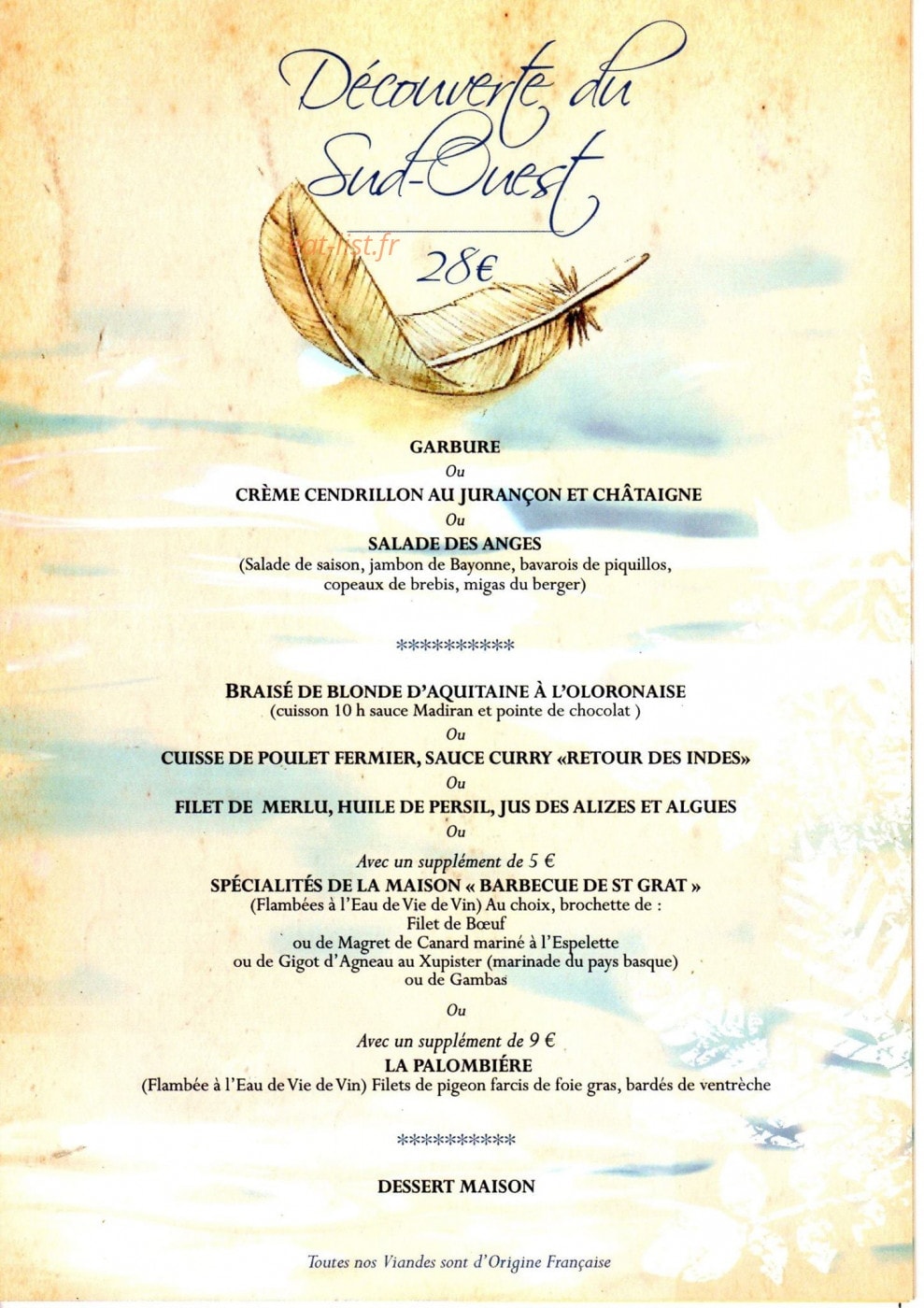 La part des anges — carte page 4