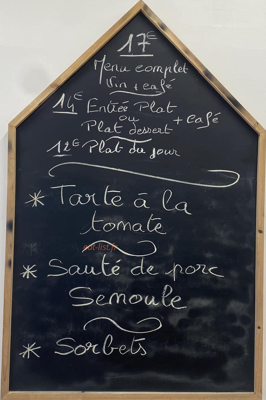 La Petite Boucherie — carte page 2