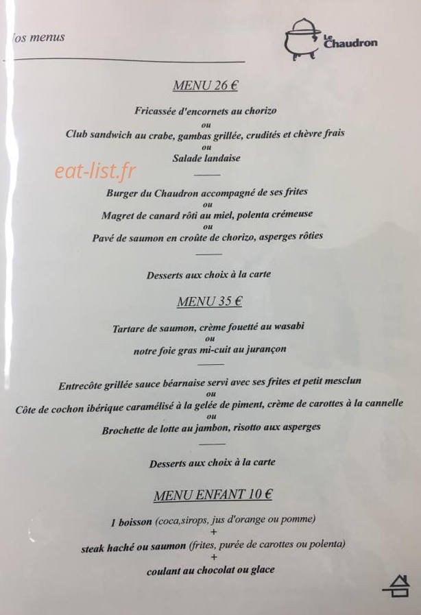 Le chaudron — carte page 2