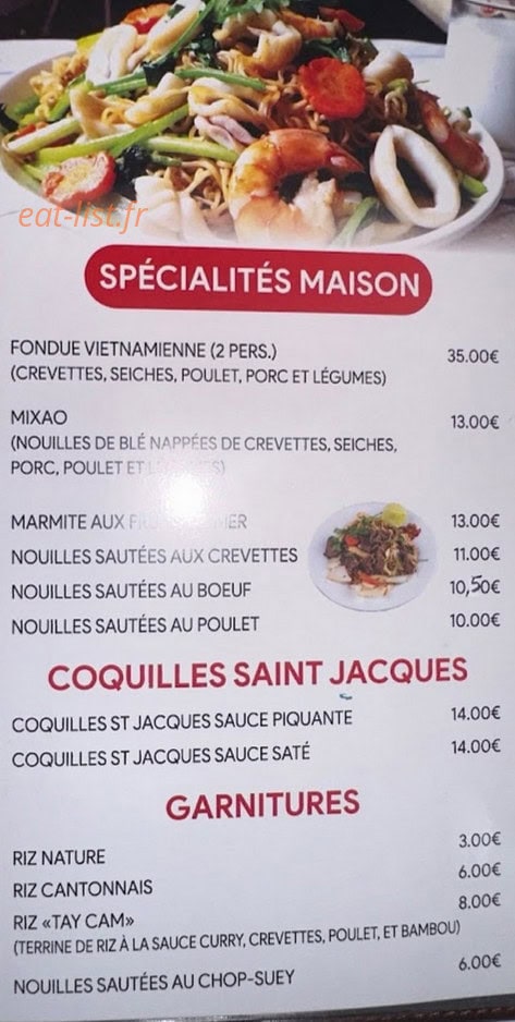 Les Baguettes d'Or — carte page 5
