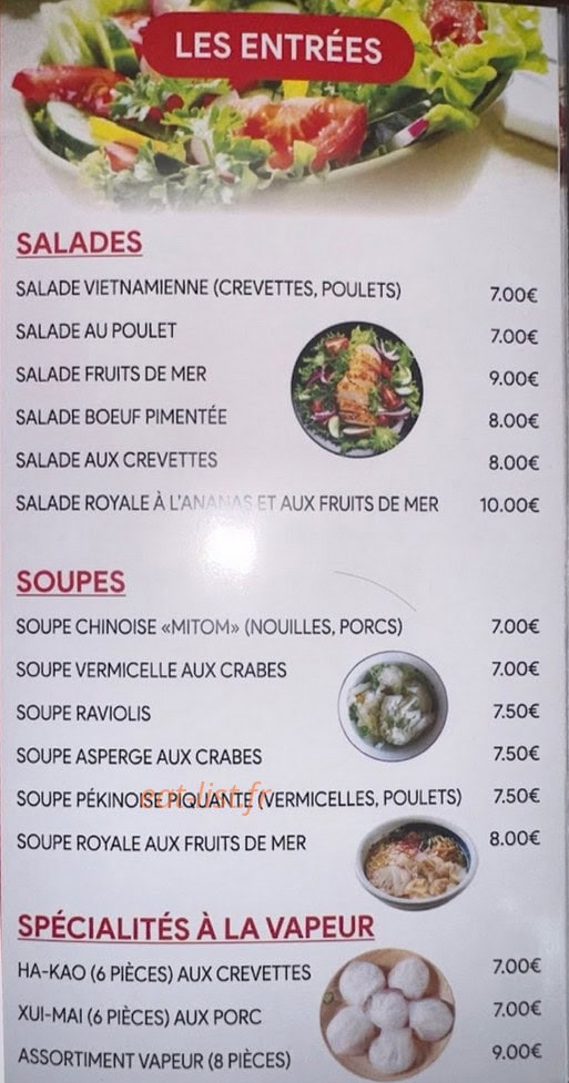 Les Baguettes d'Or — carte page 2