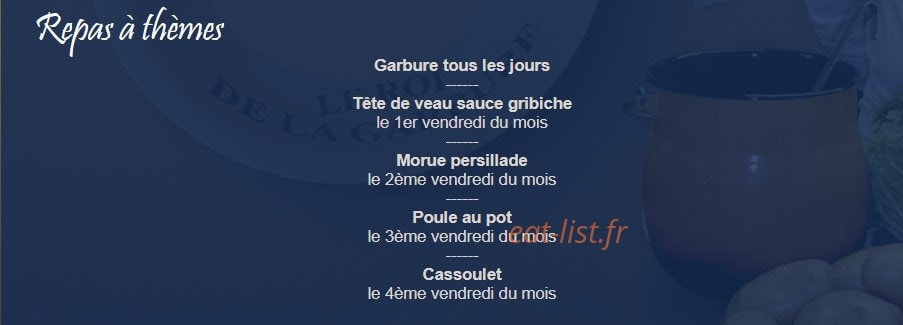 Café des sports — carte page 2