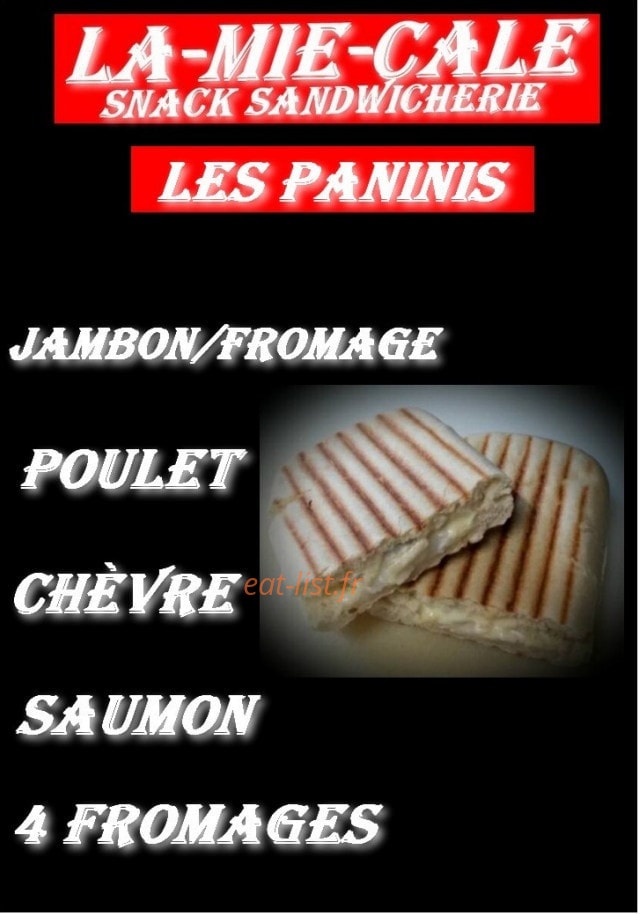 La Mie cale — carte page 2