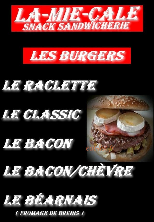 La Mie cale — carte page 3