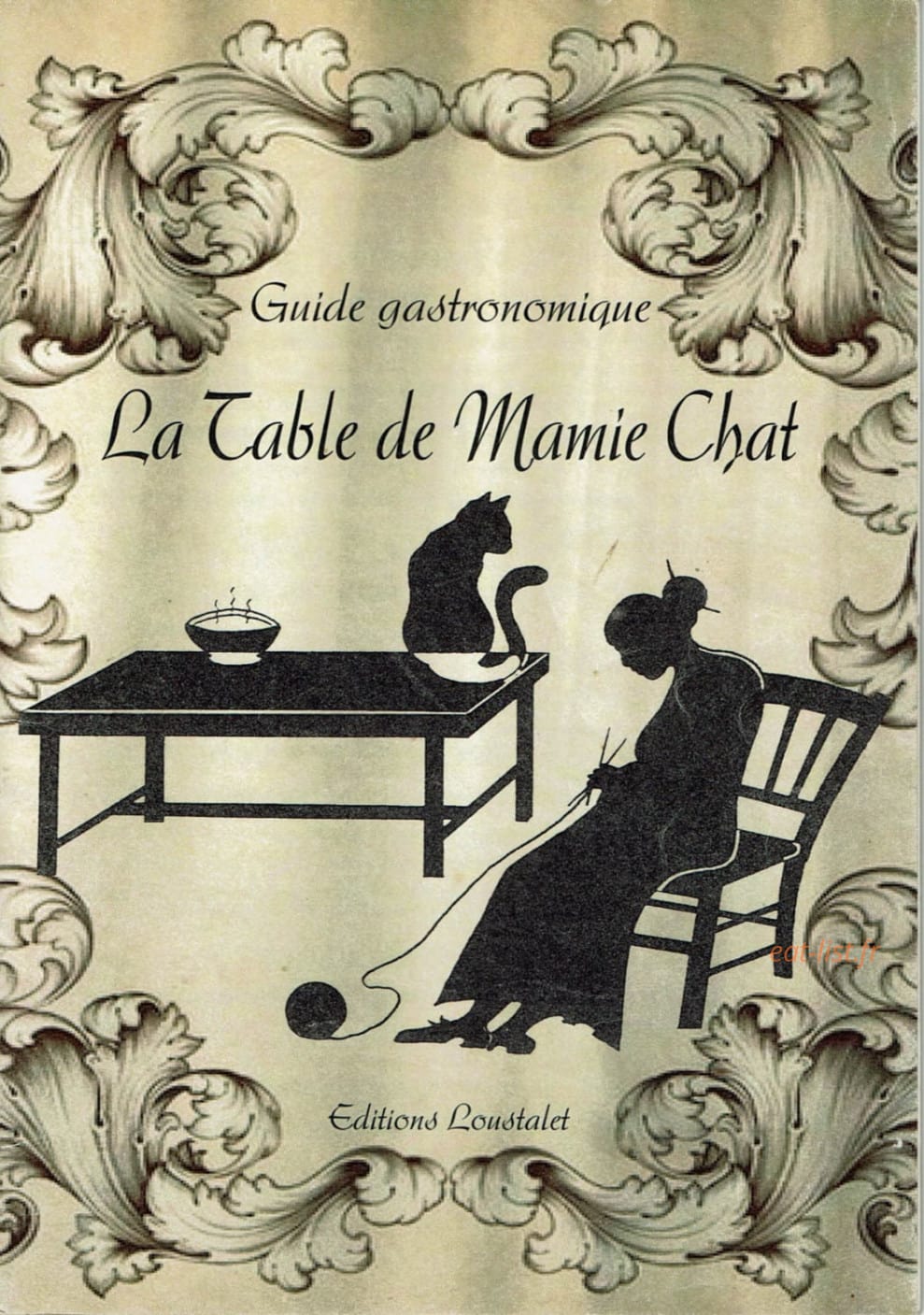 La table de Mamie chat — carte page 1