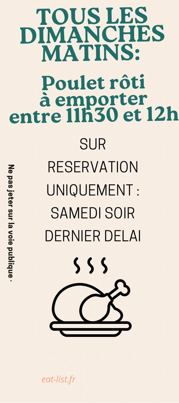 O’Bistrot du stade — carte page 6