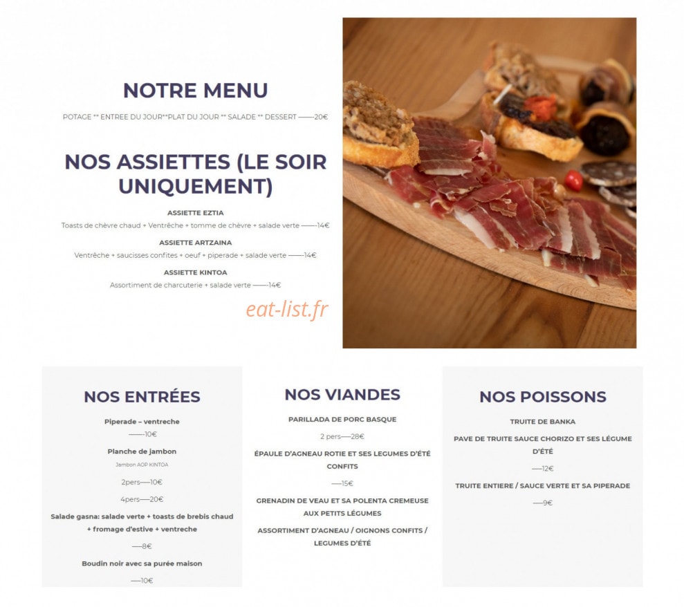 Menta — carte page 1