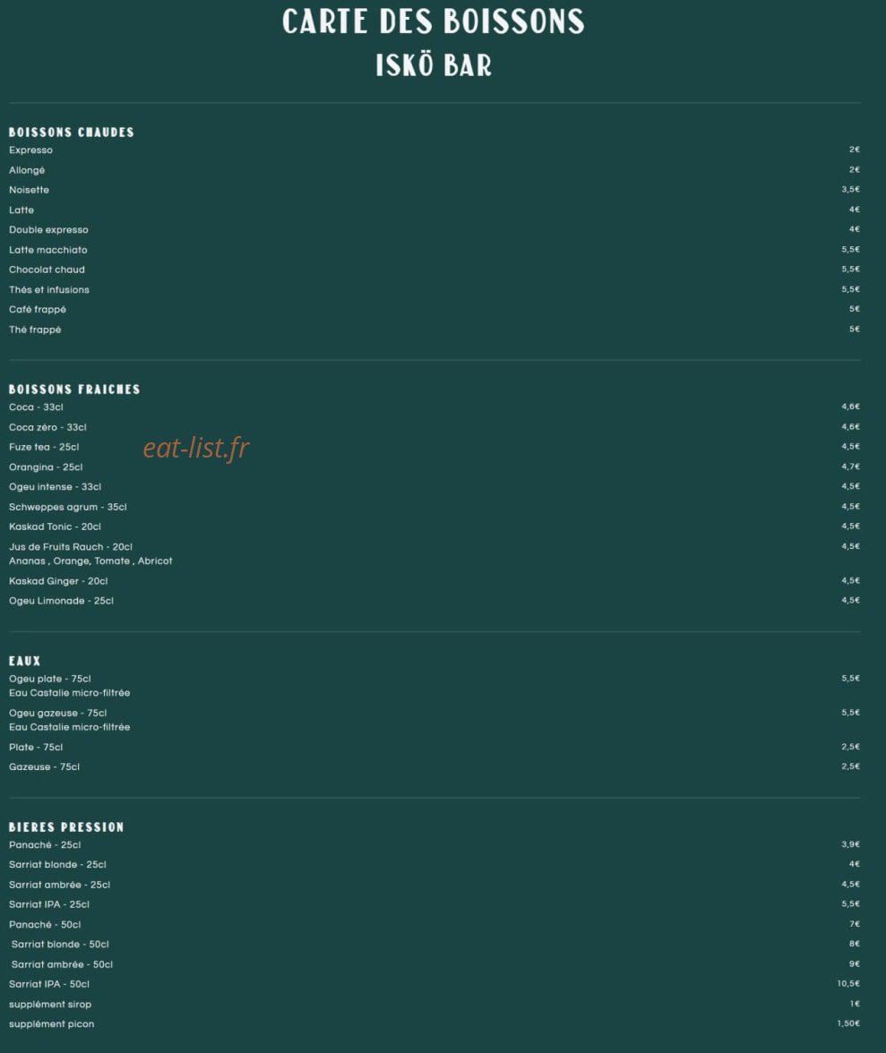 La Table d'Iskö — carte page 3