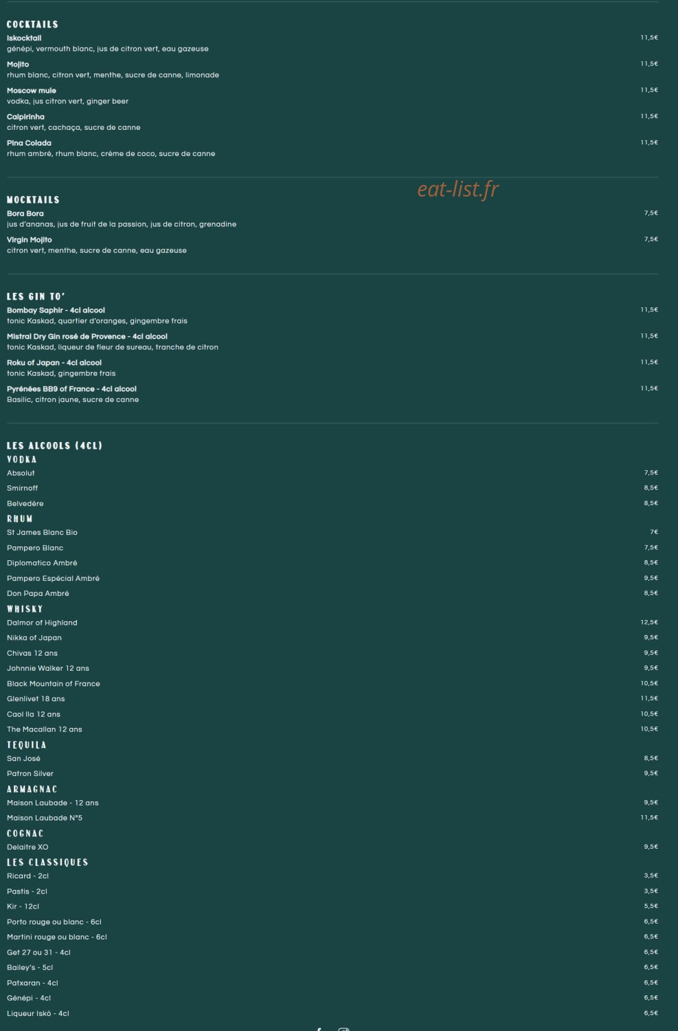 La Table d'Iskö — carte page 4