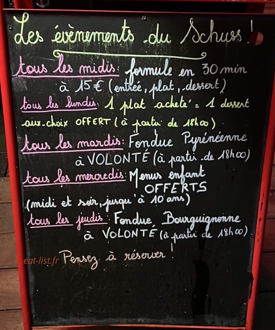Le Schuss — carte page 1