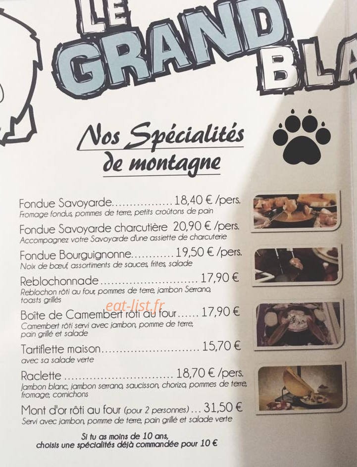 Le Grand Blanc — carte page 4