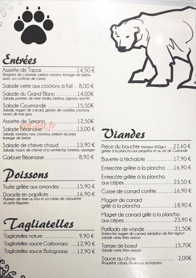Le Grand Blanc — carte page 2