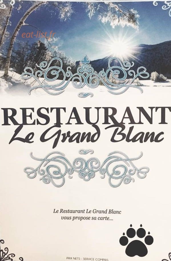 Le Grand Blanc — carte page 1