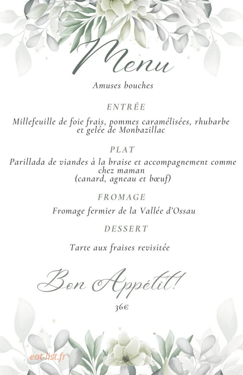 Au Magasin — carte page 1