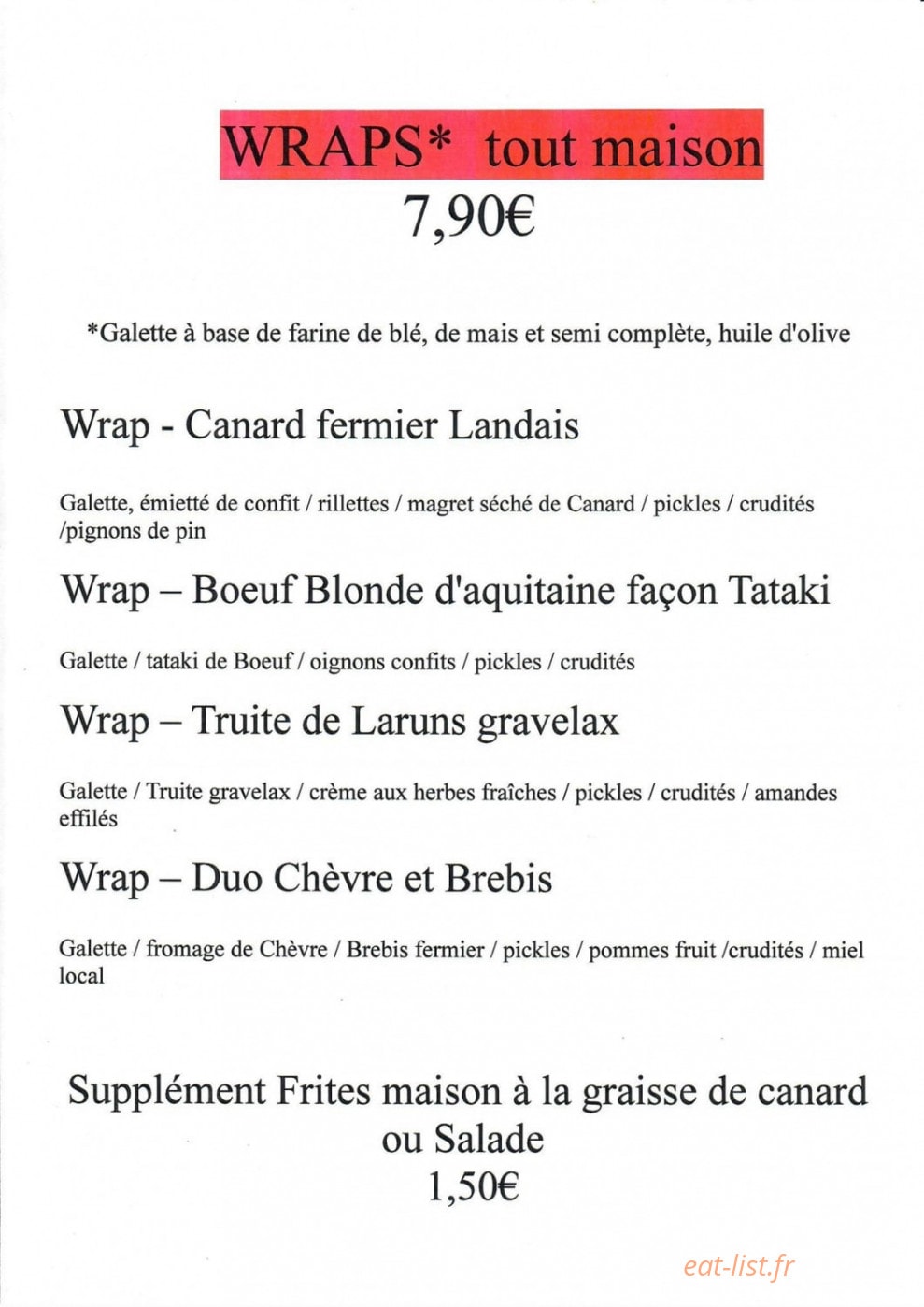 L' Estive — carte page 2