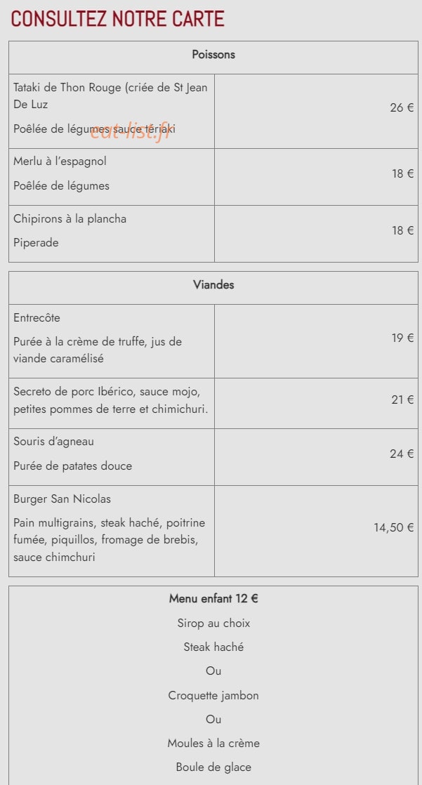 El San Nicolas — carte page 1