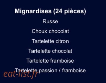 Le Fournil de Socoa — carte page 3
