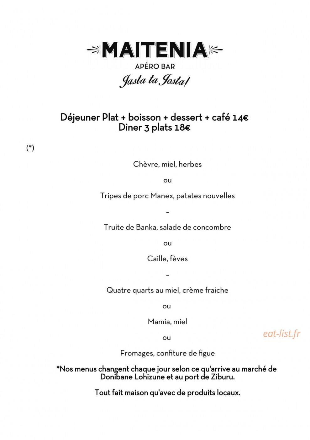 Maitenia — carte page 1