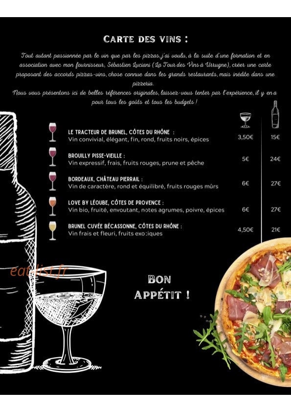 Marinela Pizza — carte page 5