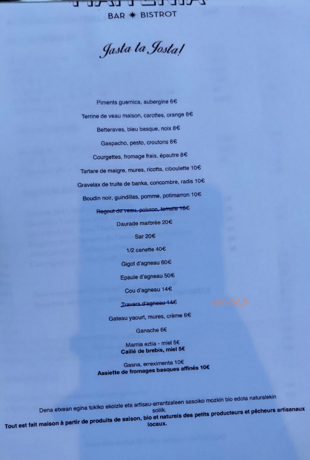 O Garra — carte page 1