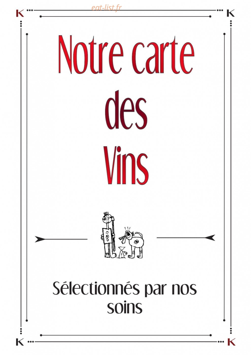 Chez Kako — carte page 6