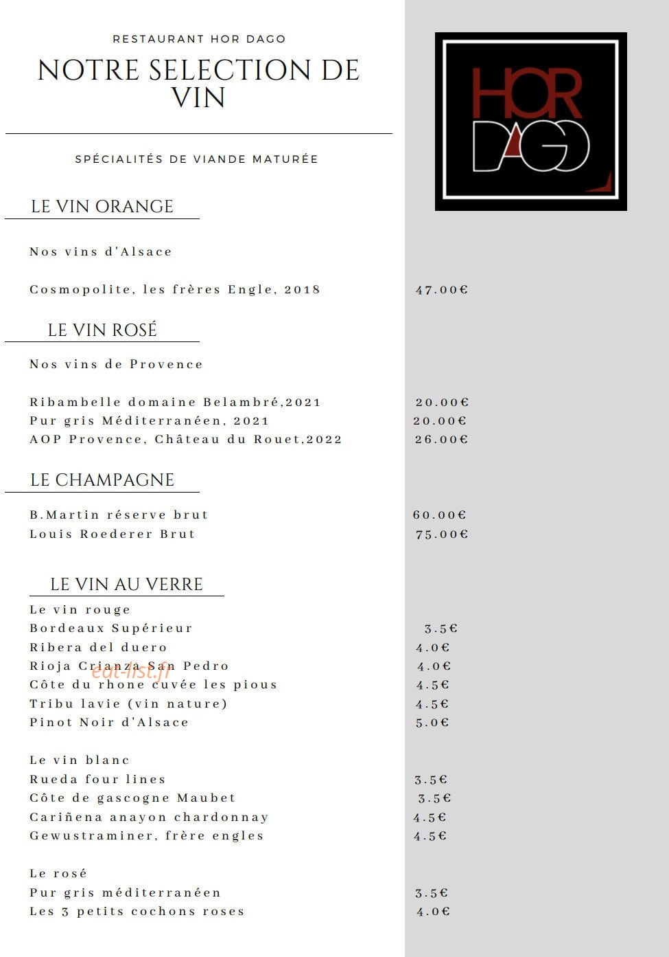 Hor Dago — carte page 9