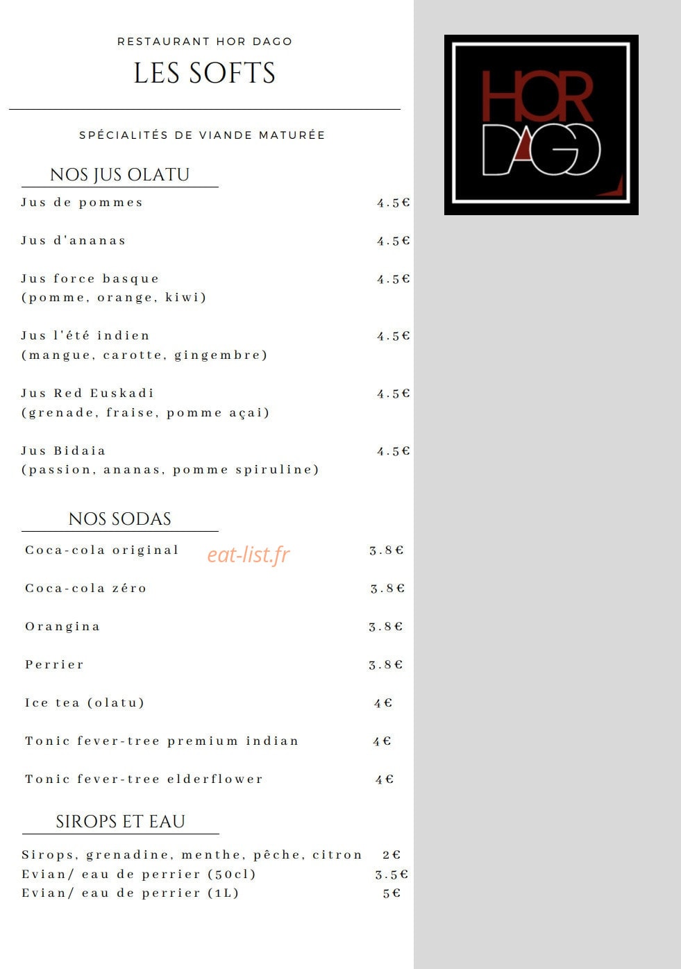 Hor Dago — carte page 3