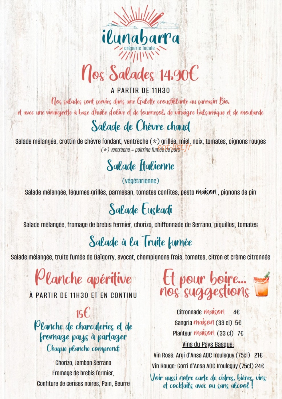 Ilunabarra — carte page 2