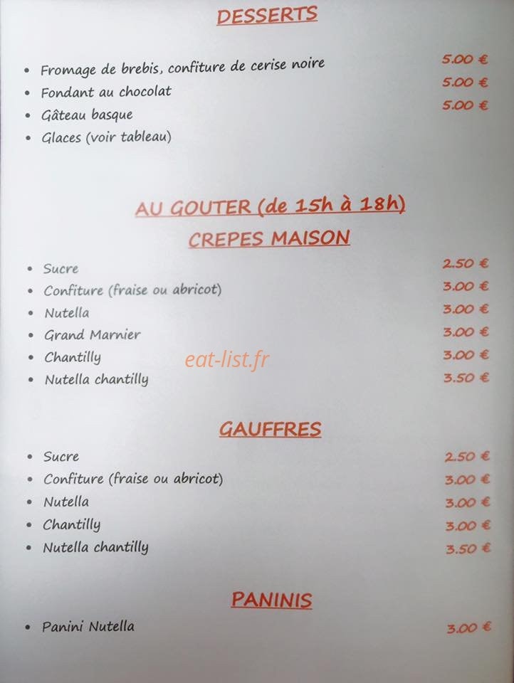 La Casita — carte page 4