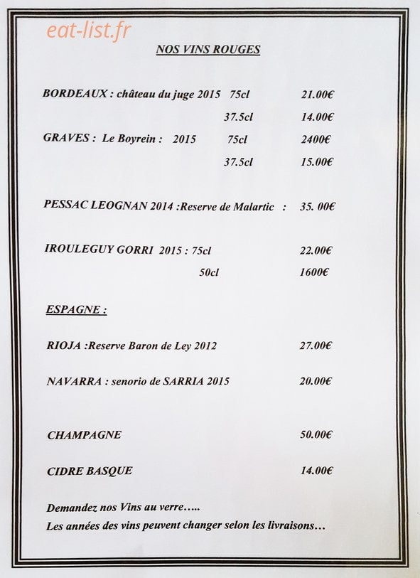 La Diva — carte page 4