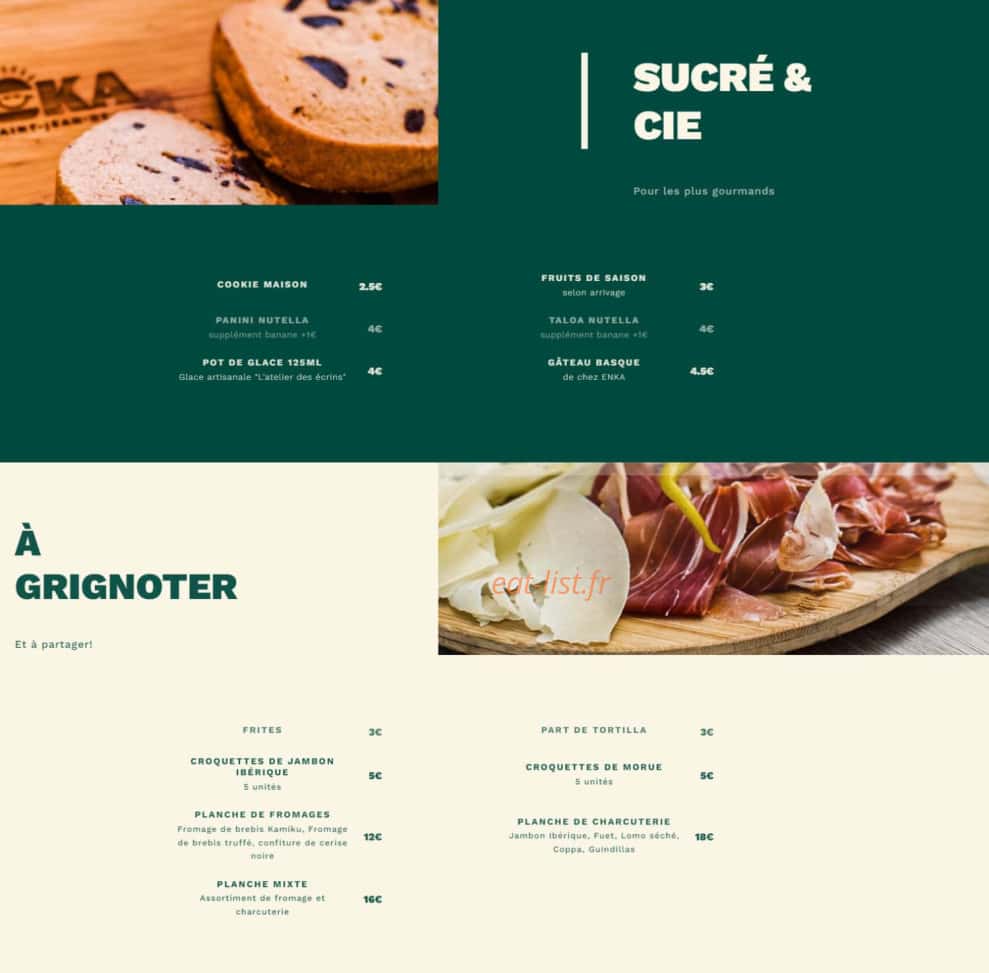 Le Boka — carte page 4