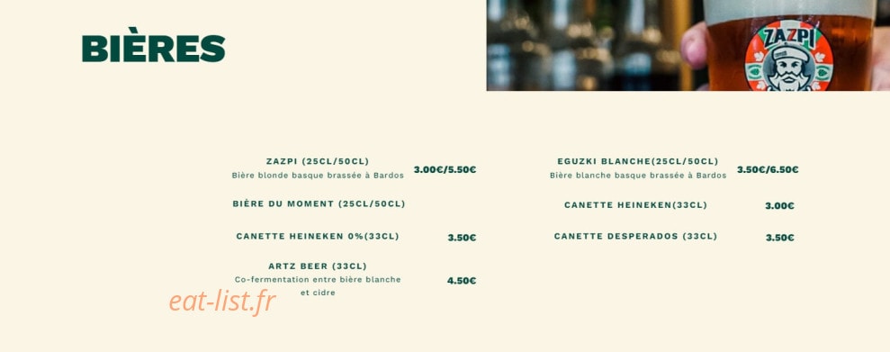 Le Boka — carte page 6