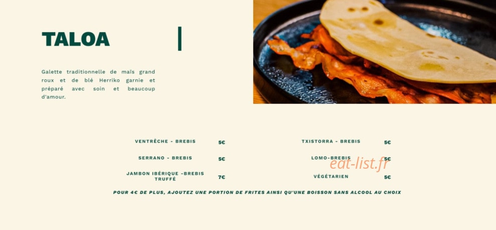 Le Boka — carte page 2