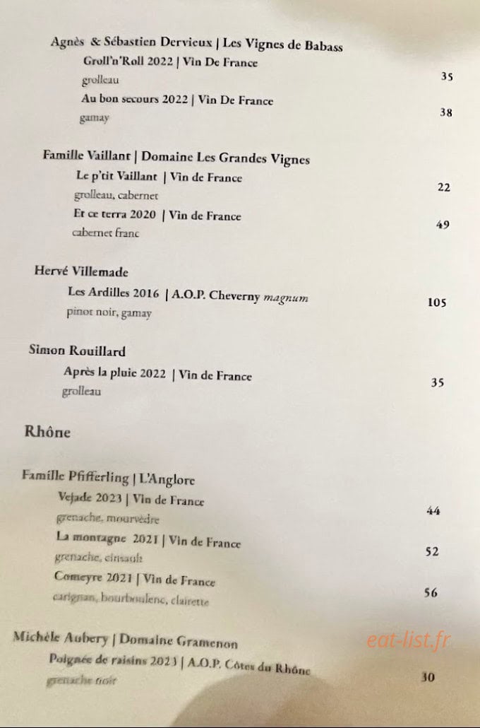 Petit Grill Basque — carte page 3