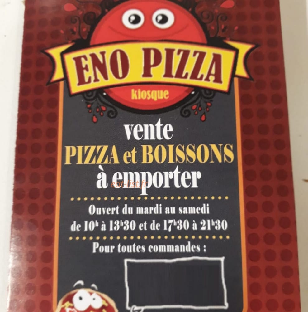 pizza eno — carte page 1