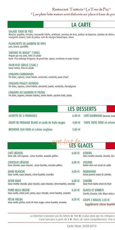 La Tour de Pizz — carte page 4