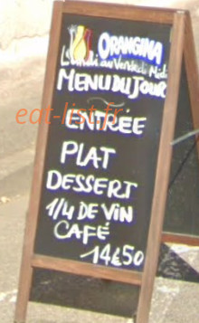 Café De France — carte page 1