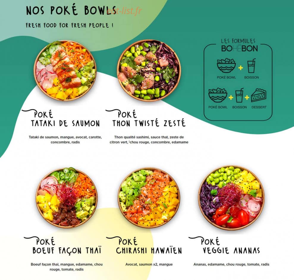 Bohēbon — carte page 1