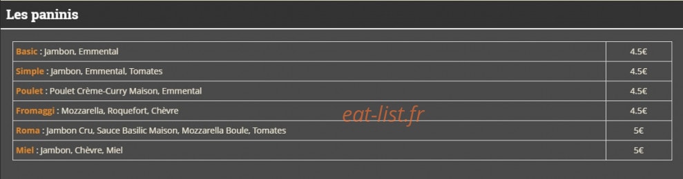 Hot'Ment Bon — carte page 2