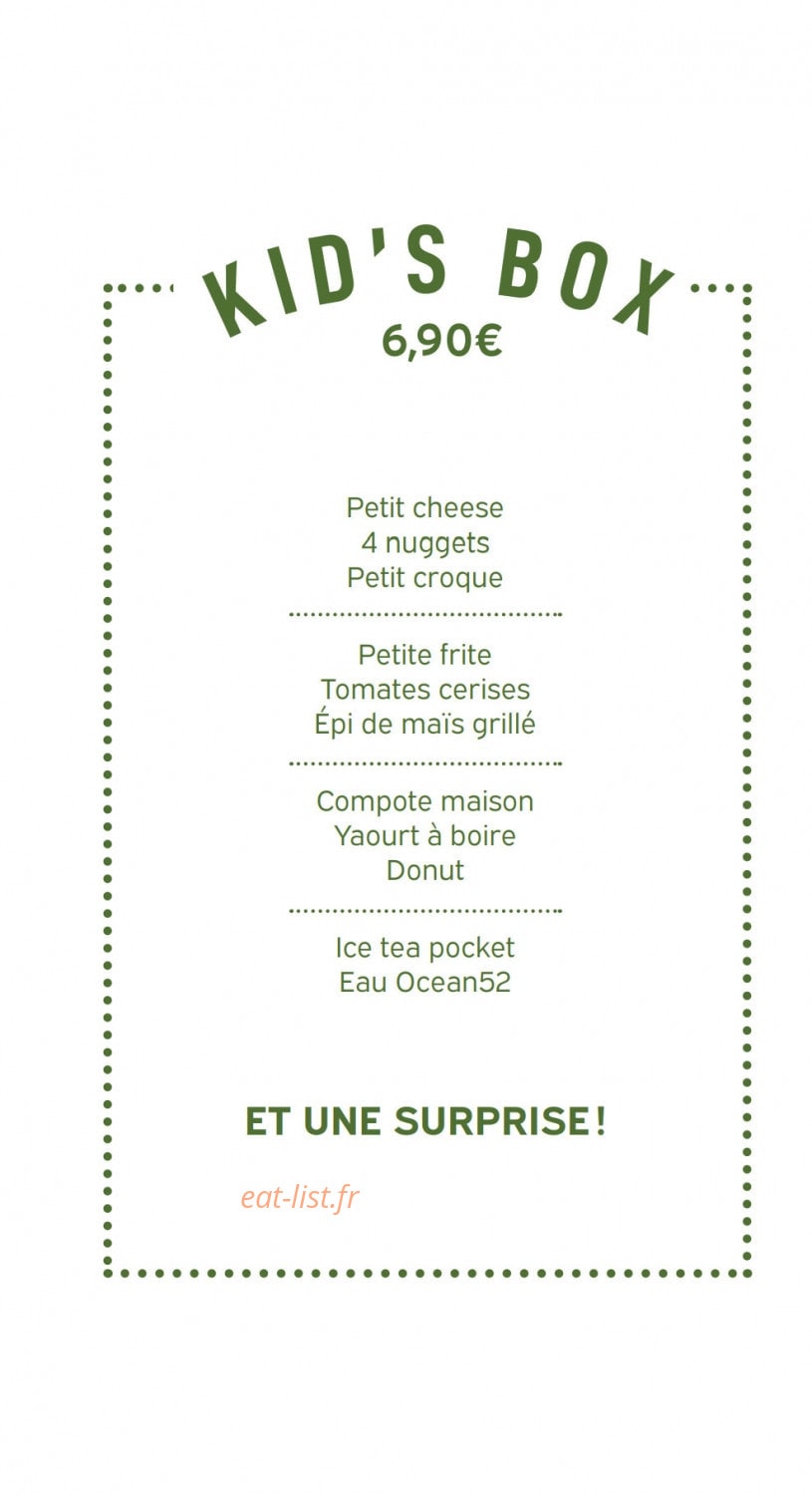 Jack's Burgers — carte page 4