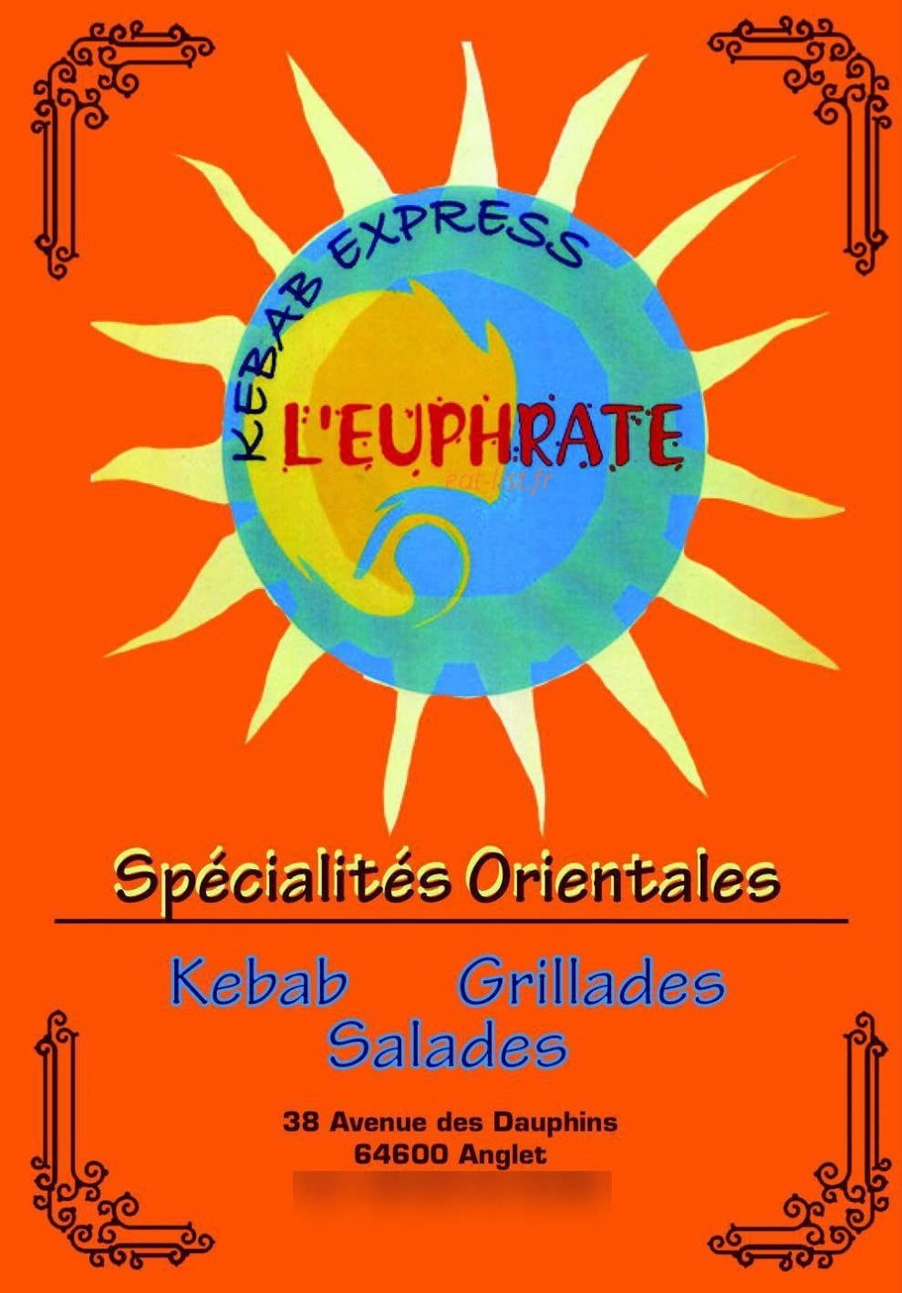 L'euphrate — carte page 1