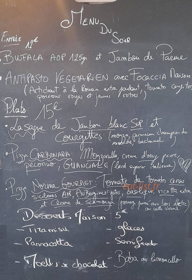 La Bottega della Mamma — carte page 2