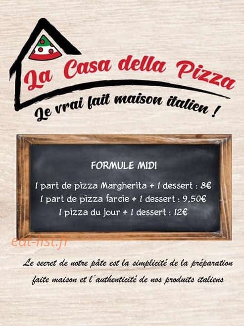 La casa della pizza — carte page 3