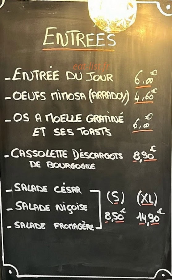 Le bouillon de maignon — carte page 1