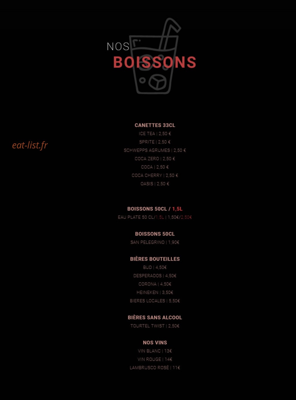 Le Foodies — carte page 5