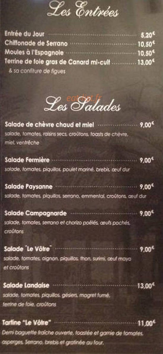 Le Vôtre — carte page 3