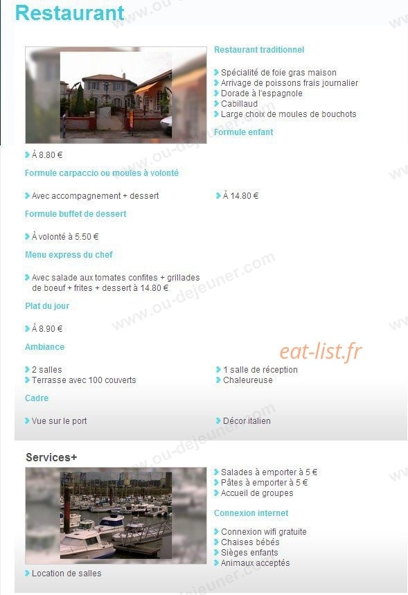 Villa Roma — carte page 2
