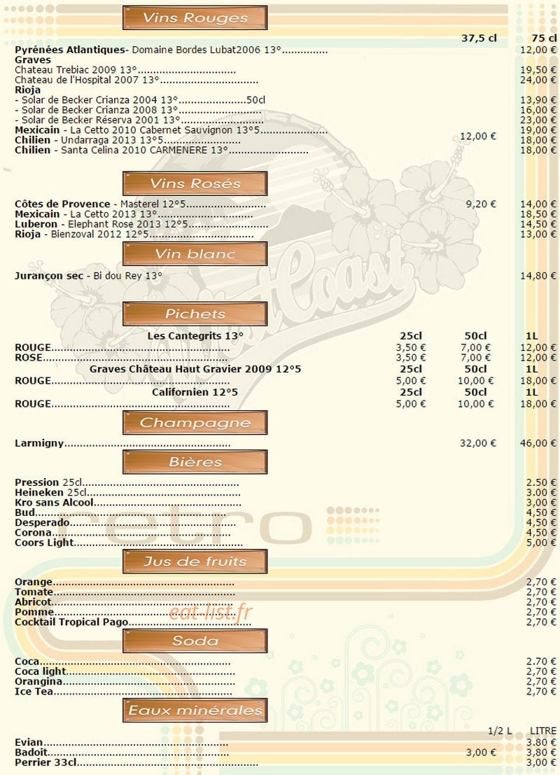 Westside — carte page 5